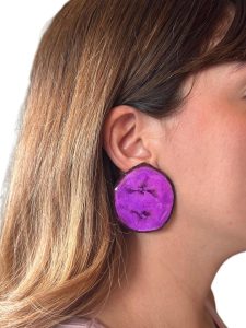 Arete de  banano grande