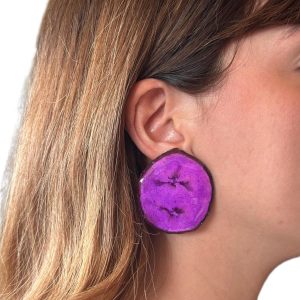 Arete de banano grande